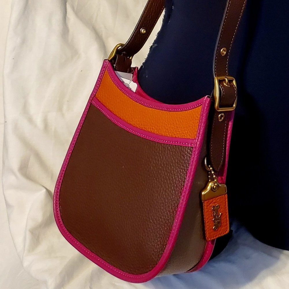 NWT Coach Colorblock Emery 21 Purse